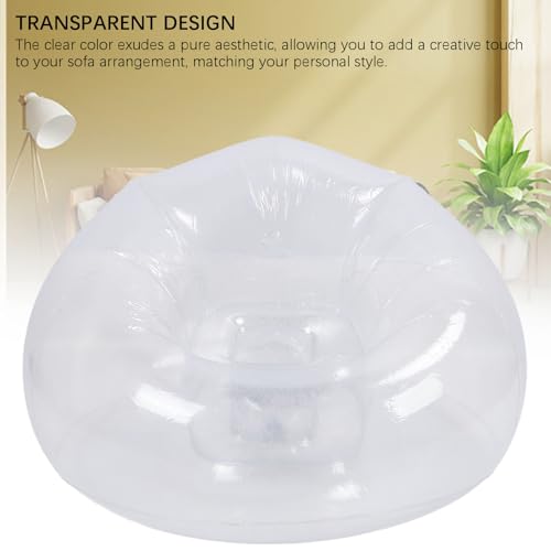 Chaise longue gonflable haute ténacité et canapé robuste étanche silver - 3