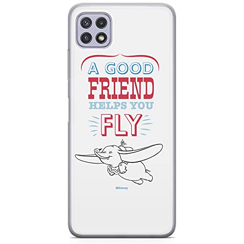 ERT GROUP Mobile Phone case for Samsung A22 5G Original and Officially Licensed Disney Pattern Dumbo 004 optimally adapted to The Shape of The Mobile Phone, case Made of TPU