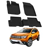 Sahler Floor Mats fits Dacia Duster 2018-2026 | Custom Fit Floor Liner for Cars | Premium Quality Car Mats Black | Odorless All Weather Waterproof Durable 4.5D Liner