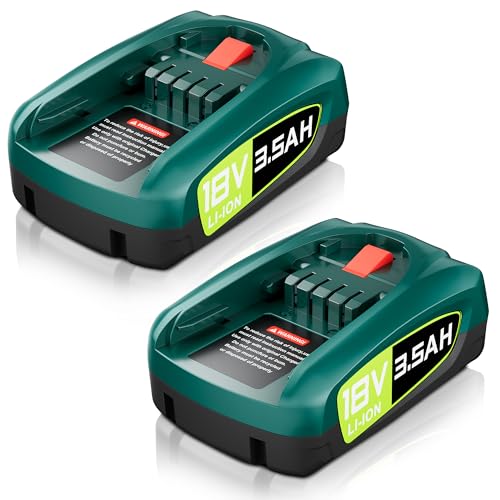 2×3.5Ah 18V Ersatzakku für Bosch Akku PBA PSB PSR kompatibel mit Gardena/Gloria 18V Elektrowerkzeugen (Nicht kompatibel mit der Bosch-Staubsauger Unlimited Serie)