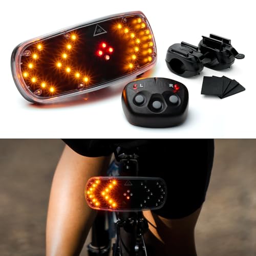 CKB Ltd Bicycle Signalling System Wireless Remote Control Bike Indicators light - Cycling Gadget Signal Pod - Image 7