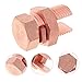 Veemoon Ground Wire Connector Bonding and Grounding Tools Gauge Wire Clamp Grounding Clamps Replacement Split Bolt Connector