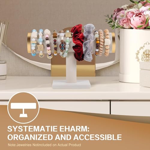 Image of Jewelry Storage Display Stand for Bangles Bracelets Watches (1 Roll T Beige W)