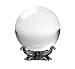 Amlong Crystal 8 inch (200mm) Clear Crystal Ball with Elephant Stand