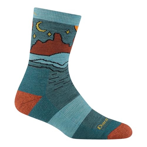 Darn Tough Vermont Celeste Micro Crew Midweight with Cushion (5023)2