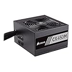 Corsair CX450M (2015) 450 W 80+ Bronze Certified Semi-modular ATX Alimentatore (CP-9020101-NA) - 450 W, Cavi semi modulari