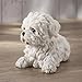 Veronese Design Maltese White Terrier Puppy Dog Animal Resin Figurine
