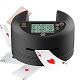 Kartenhandel Maschine - Automatischer Shuffler und Dealer für 2-8 Spieler, 360° Kartendealing, ideal für Heim- und Reisekartenspiele