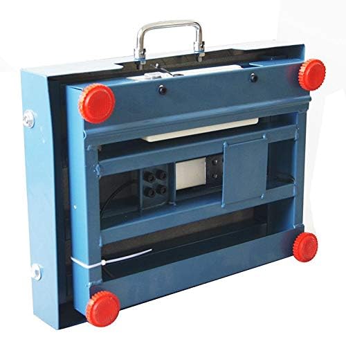 Side view of the KATSU Industrial Platform Scale, showing its compact design for storage