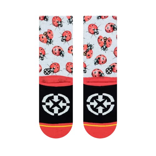 MERGE4 Maia Negre Cassia Flower Youth Socks for Boys and Girls Beautiful Floral Pattern Colorful Compression Socks3