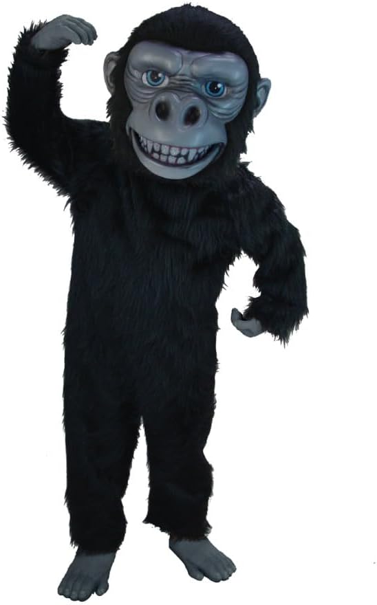 Generic Thermo-lite Black Gorilla Mascot Costume, One Size Fits Most