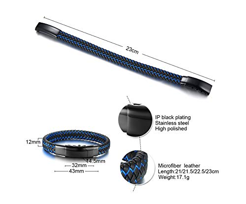 Vnox Strength Jewelry Be Fearless Bracelet Best Friend Graduation Gift Inspirational Gifts For Men Boys Cuff Bracelet Personalized Birthday Jewelry #TOP1