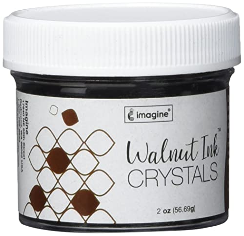 Tsukineko WIINK001 Walnut Ink Crystals 2 Ounces/Jar-