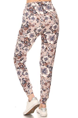 Image of Leggings Depot Premium Jogger Women's Popular Print High Waist Track Pants(S-XL)