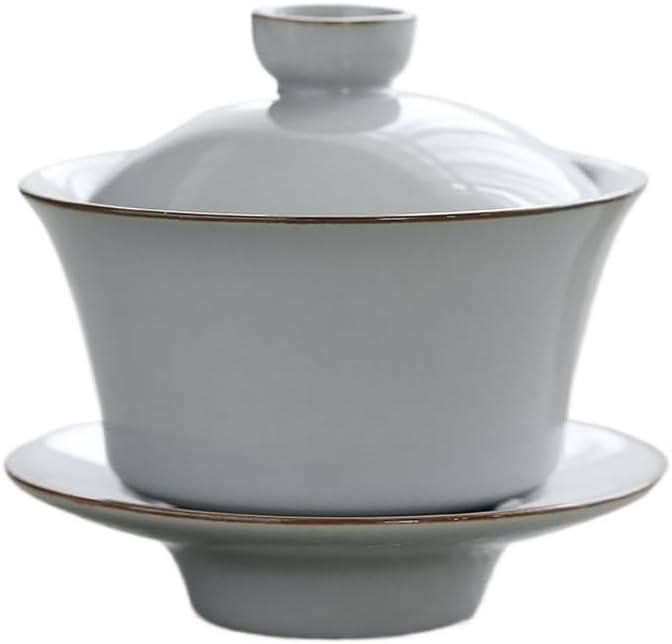 Ceramic Gaiwan Teaware Tea Set Cup Kiln Changed Portelain Tureen Bowl