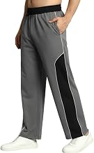 NETCLICK® Men's Nylon Lycra Straight Fit Track Pant for Gym, Sports and Yoga