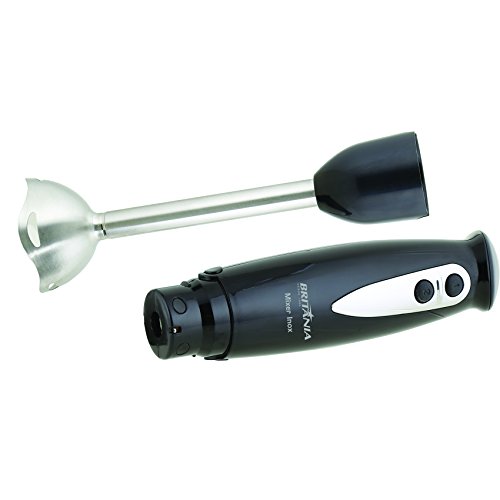 Mixer, Inox, 200W, Preto, 220v, Britânia