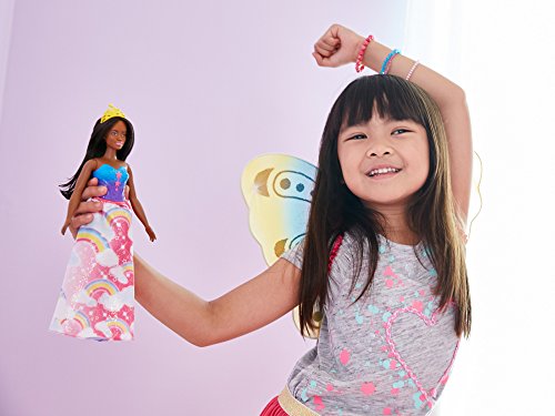 Barbie Dreamtopia Rainbow Cove Princess Doll Brunette - vue 7