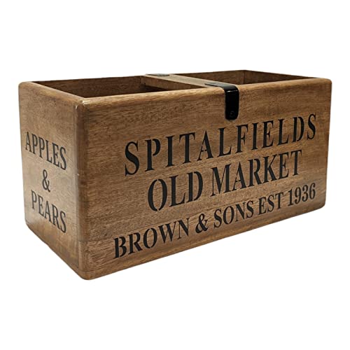 Assorted Collections Rustikale antike Vintage Spitalfields Holzkisten Kisten
