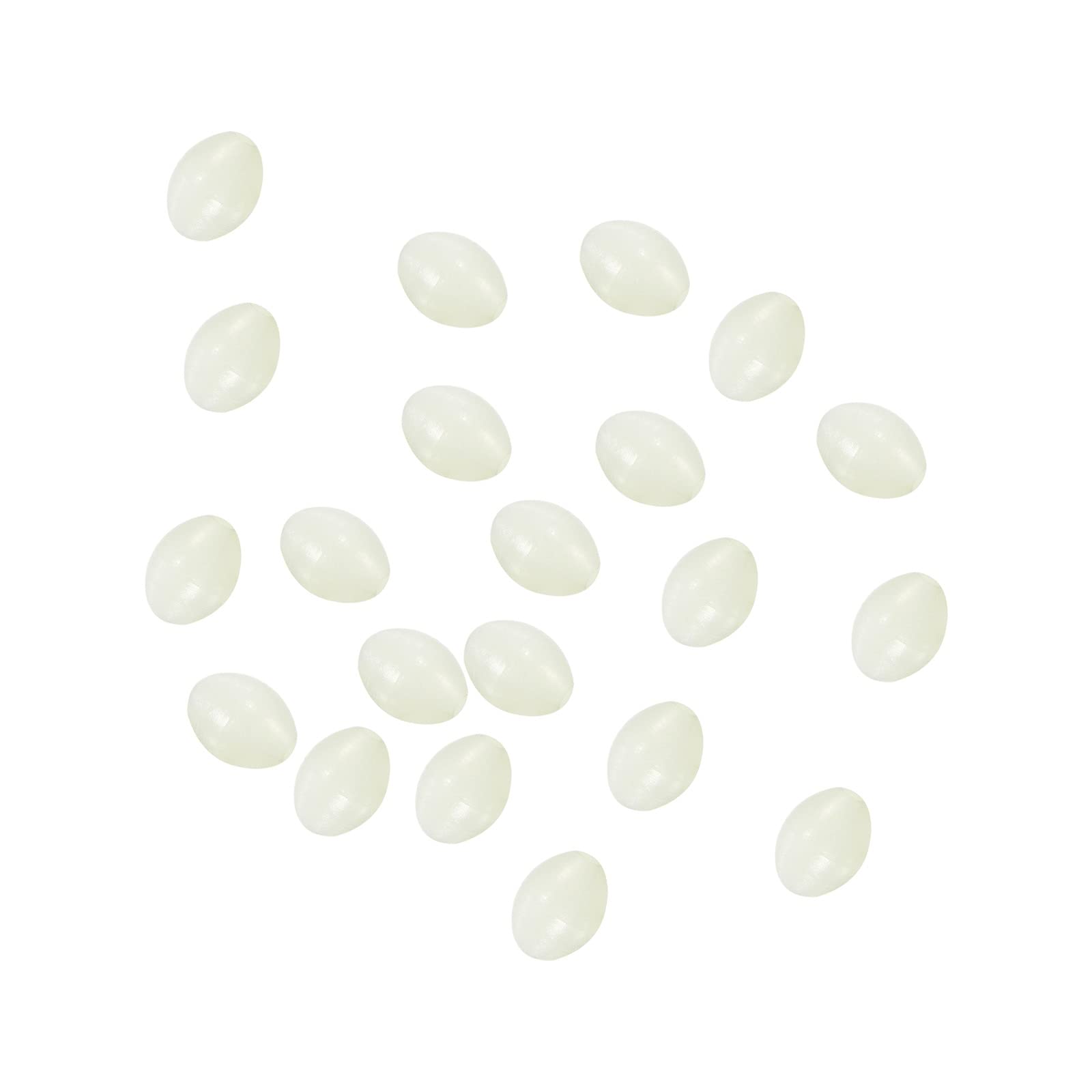 PATIKIL Perline luminose da pesca, in plastica morbida, esche da pesca per uova, strumenti per attrezzatura da pesca