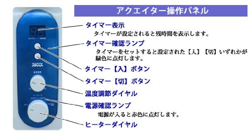 Amazon.co.jp: アクエイター ◇水を使ったラジエーターヒーター