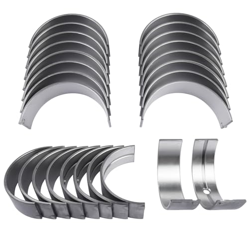 Fiveshow Main & Rod Bearings Kit for 2003-2010 Chrysler 300 Dodge Ram 1500 Jeep 5.7L 6.1L HEMI V8 - OEM Fit CR8032CP MB5659SI BB111J - Engine Rebuild Parts