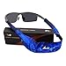 Produktbild ARiety Sport Brillenband schwimmfähig - Premium Band für Brille und Sonnenbrille Neopren für mittlere bis große Bügel - Herren, Damen  blau schwarz camouflage wasserfest