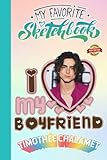 Timothee Chalamet SketchBook for Fan Teen Men Women: Timothee Chalamet Notebook for Drawing and Note | Timothee Chalamet Journal Blank Paper | Gifts ... Home, School | 6 x 9 Inches | 110 Page