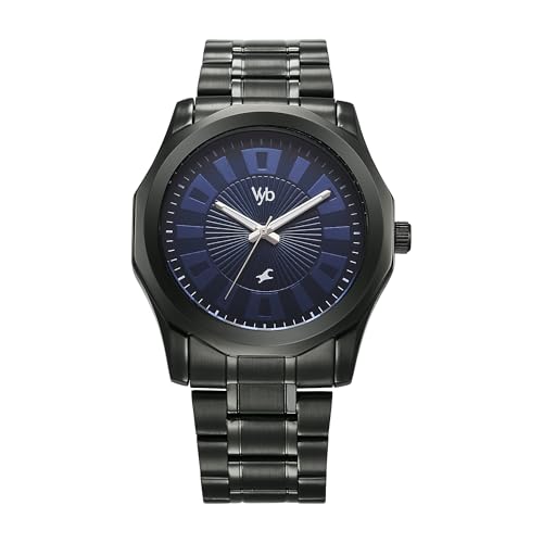 Image of Fastrack Vyb Horizon Quartz Analog Blue Dial Watch for Men