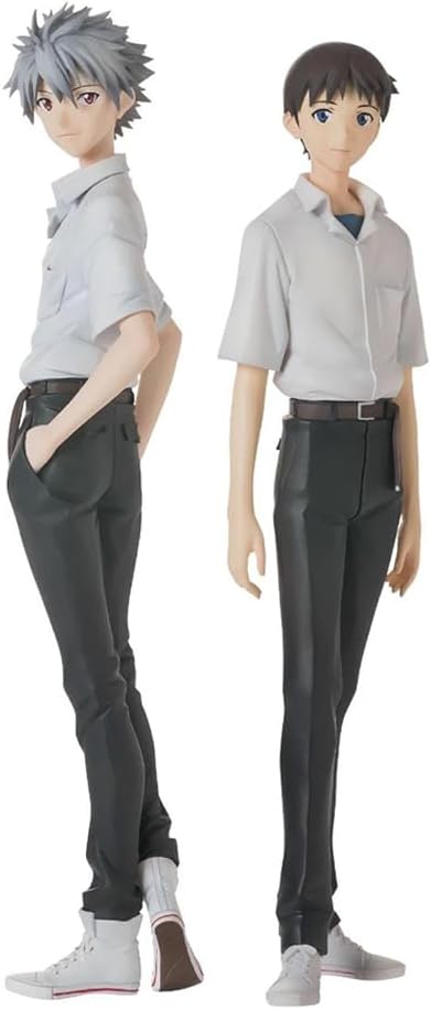 Anime Ikari Shinji figurka Nagisa Kaworu figurka 22 cm