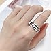 OIDIMS Vintage Venus Half Face Ring For Women Men Adjustable Personalized Open Wrap Knuckle Finger Band Rings Thumb Fashion Unique Jewelry Gift