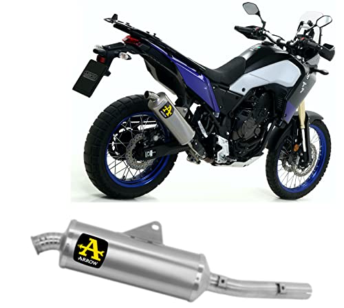 Silencieux Arrow Indy-Race aluminium pour Yamaha Tenere 700 2021-2023