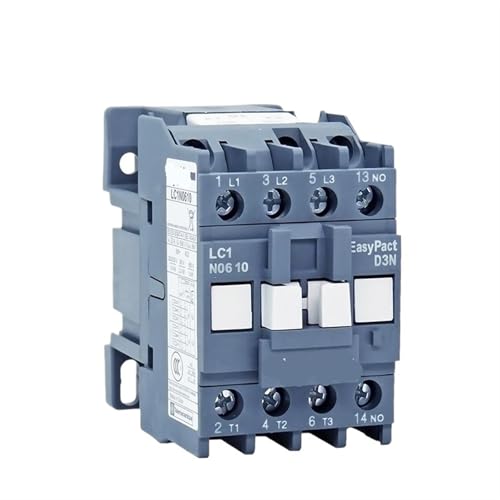 Contacteur tripolaire LC1N06 1NC avec bobine 50Hz pour coupure sécurisée