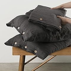 Coconut Button-charcoal Grey