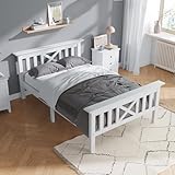 【Montage Simplifié et Polyvalence】：Avec une notice détaillée et tous les outils inclus, l'assemblage est rapide et facile. Disponible en taille simple (90x200 cm) ou double (140x200 cm) pour s'adapter à tous les besoins.
