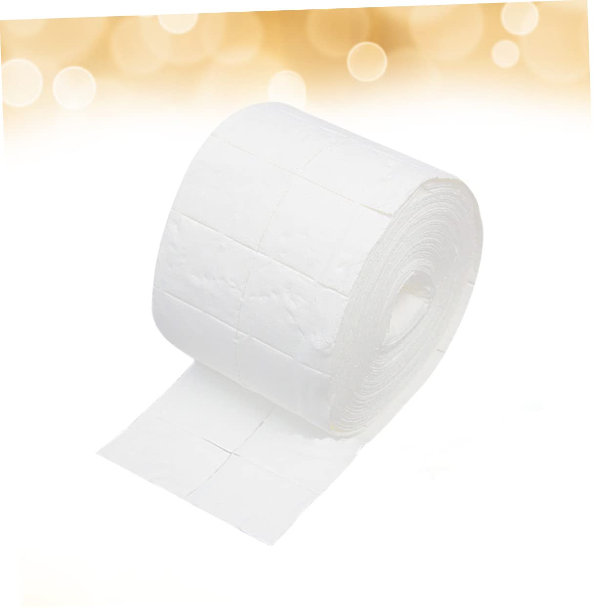 2rolls Manicure and Pedicure Cleaning Nail Polish Remover Wraps Absorbent Cotton Rounds