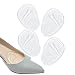 2 Paia Cuscinetto per piedi metatarsali, cuscino per la palla del piede per ridurre la pressione e alleviare il dolore, pad per l'avampiede in gel per le donne Tacchi alti