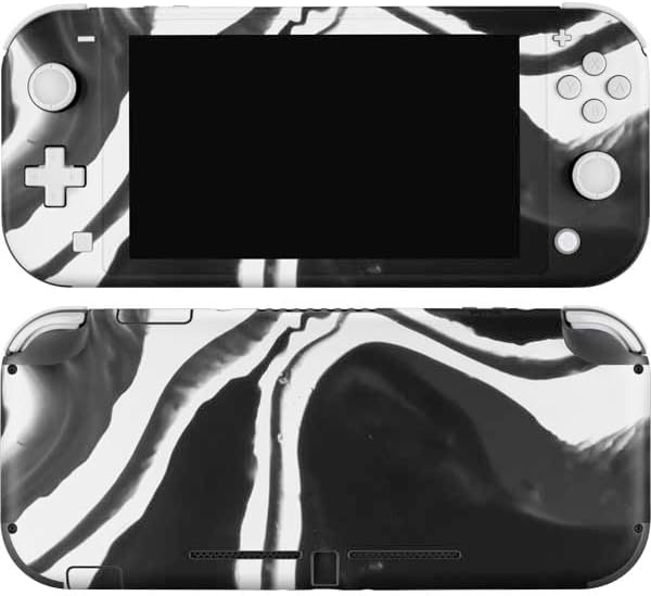 Skinit Decal Gaming Skin Compatible with Nintendo Switch Lite - Black Marble Design
