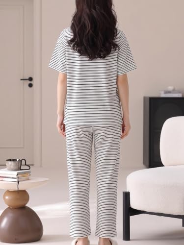 Image of Louis Luxe Women Cotton Blend Pajama Set