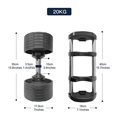 Dumbbells Verstelbare Halterset Slimme Fitness-dumbbells Voor Thuis, Afneembare Halter Voor Sportschool, Verstelbare… - Afbeelding 7