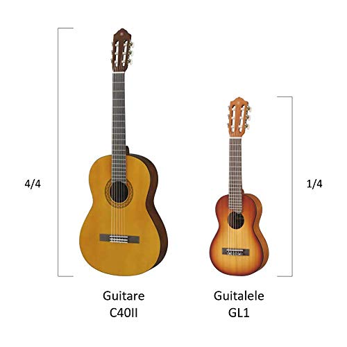 Yamaha GL-1 Guitalele Tobacco Brown Sunburst – Le compromis idéal entre la guitare et la sonorité unique du ukulélé – 1… - Les Beatles, Paul McCartney, John Lennon, RIngo Starr, George Harrison Yamaha GL-1 Guitalele Tobacco Brown Sunburst – Le compromis idéal entre la guitare et la sonorité unique du ukulélé – 1… – Image 3