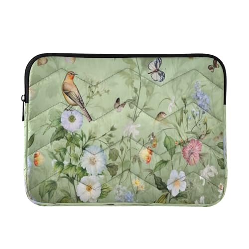 Funda Floral para Laptop 13-14 pulgadas impermeable miniatura 1