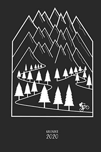 Kalender 2020: Mountainbike MTB Jahresplaner Monatsplaner Wochenplaner...