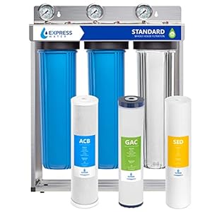 Express Water Whole House Water Filter – 3 Stage...