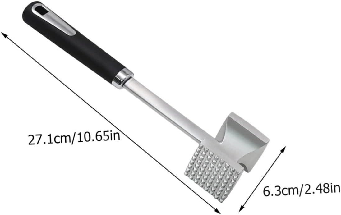 Meat Tenderizer Tool Stainless Hammer for Steak Mallet Easy to Use Meat Mallet Hammer for Home Restaurant