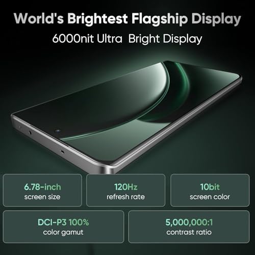 realme GT 6 5G Smartphone, 50MP LYT-808 Cámara Principal, Snapdragon 8s Gen3 Procesador, 120Hz 6.78'' 6000nit Pantalla Ultra Brillante, NFC, Dual Sim, 8+256GB, Plata (Sin Cargador) - Imagen 5