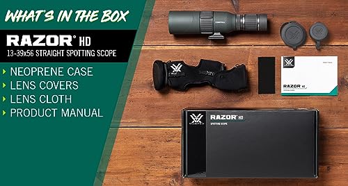 Image of Vortex Razor HD Spotting Scope (13-39x56 Straight)