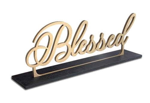Blessed Freestanding Table Sign for Thanksgiving or simple Home Decor