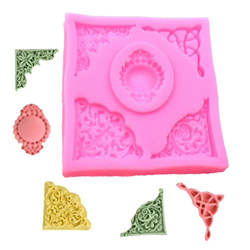 Catálogo para Comprar On-line Moldes para bizcoletas los 10 mejores. 50 Molde de silicona vintage de encaje en relieve para manualidades, joyería europea, fondant, chocolate, jabón, decoración para hornear