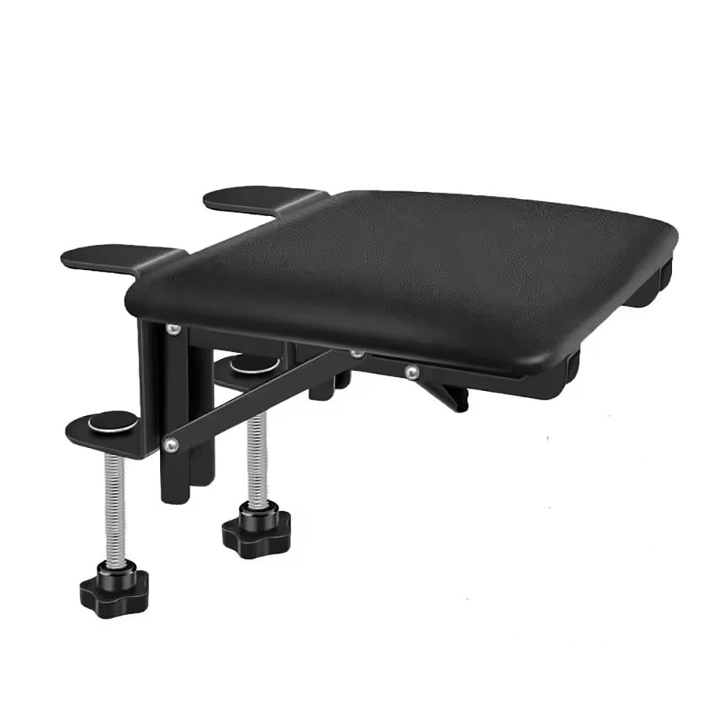 NEWFUN PoggiaGomito da Scrivania, Estensore da Scrivania con Bracciolo, Braccio Ergonomico da Scrivania per Computer, Poggiapolsi Pieghevole a 90° da Scrivania